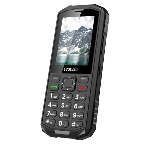 EVOLVEO StrongPhone X5 svart-grå