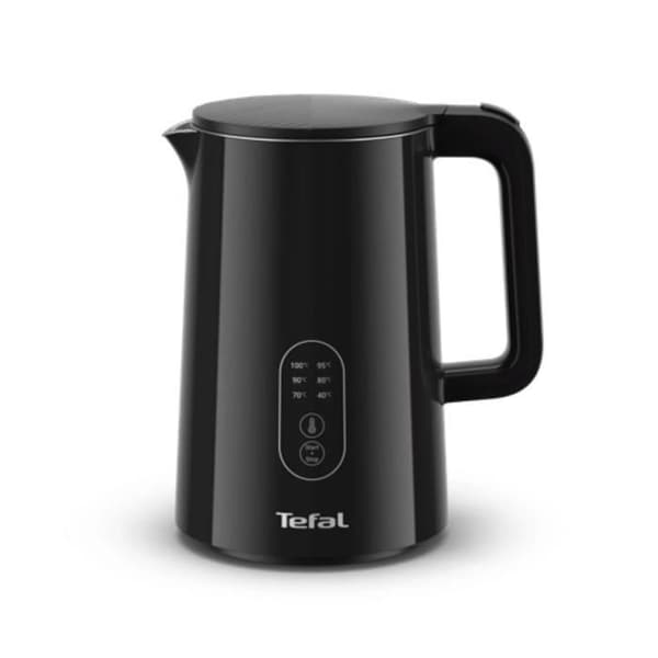 Tefal Thermo Protect Control, Elektrisk kedel, Rustfrit stål, 1,5 L, KO6518E0