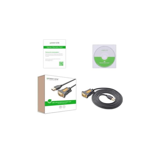 USB-A til DB9 RS-232 Ugreen adapter til audiovisuelle enheder 1,5 m
