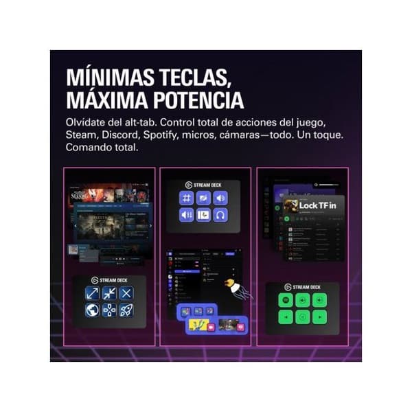 ELGATO - Streaming - Stream Deck Mini Keyboard - QWERTY (10GAI9901)