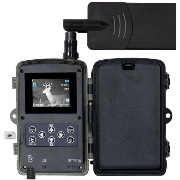 Vildtkamera - EVOLVEO - StrongVision LTE Cloud - 4G - 32 GB - Opløsning 30 Mpx