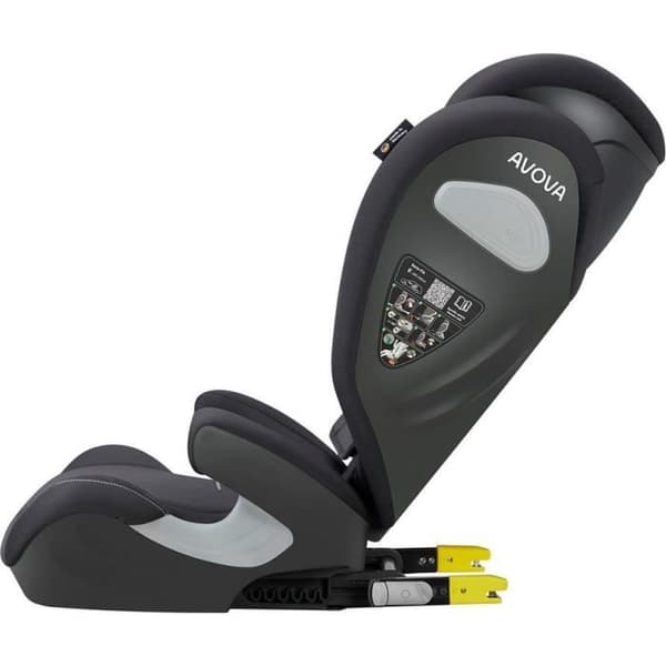 AVOVA Sora-Fix - bilsæde - gruppe 2 og 3 - isofix - Koala Grå