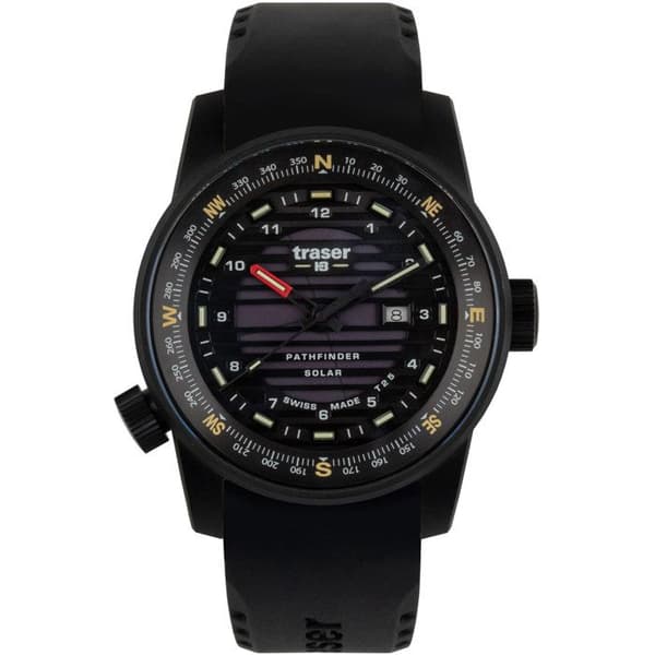 Traser H3 111401 Klocka Herr P68 Pathfinder solenergi 46mm 10ATM