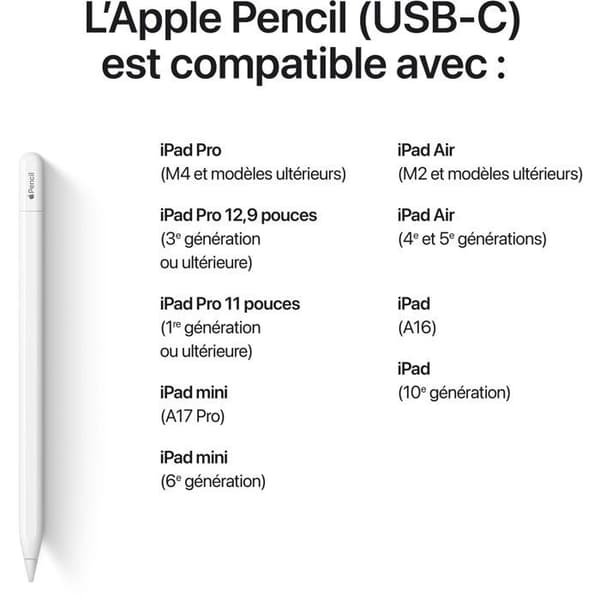Stylus för Apple Pencil (USB-C)
