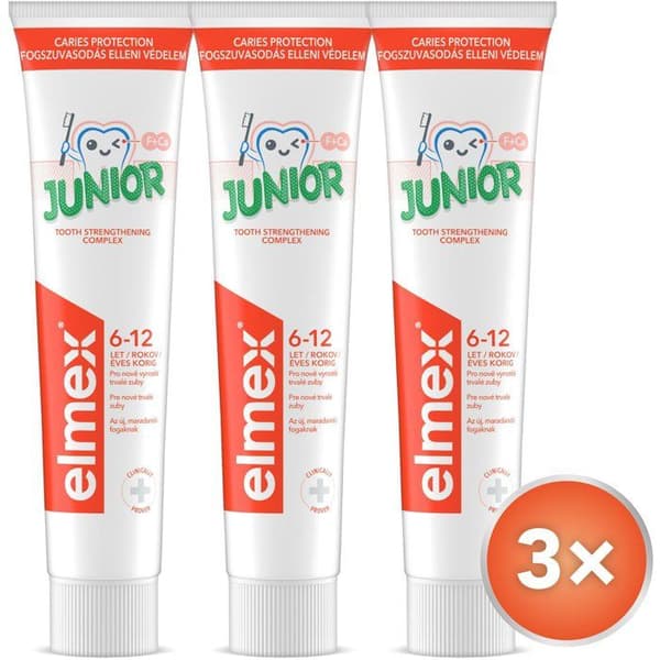 ELMEX Junior 3 × 75 ml