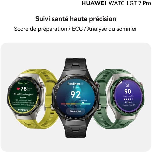 Smartwatch - Huawei - Watch GT 7 Pro - 46mm - Sort