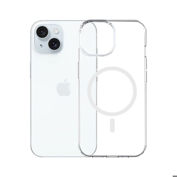 3mk Armor MagCase för iPhone 15 - Transparent