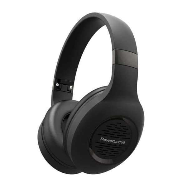 Bluetooth-hovedtelefoner - POWERLOCUS - P4 - Sort - Trådløs - Over-ear