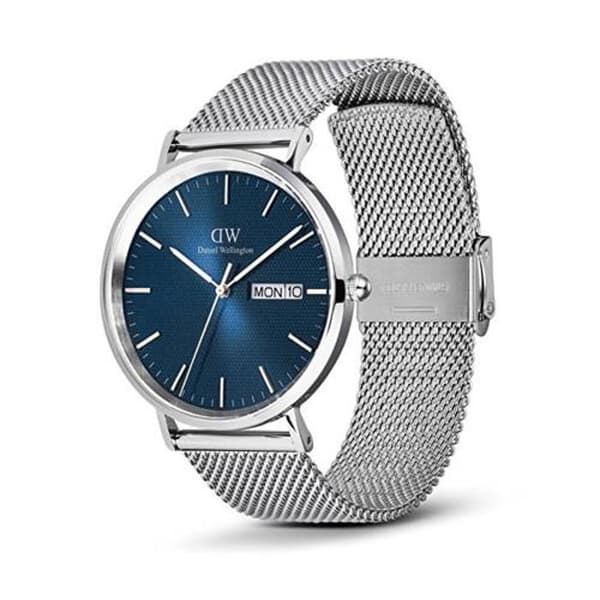 Klocka - DANIEL WELLINGTON - Classic Day Display - Silver - Läder - 40 mm