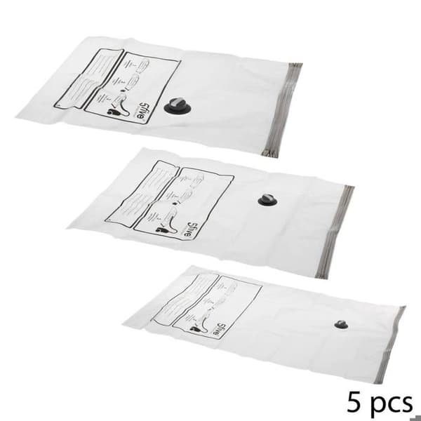 Set med 5 kompressorpåsar "Air-Flat"