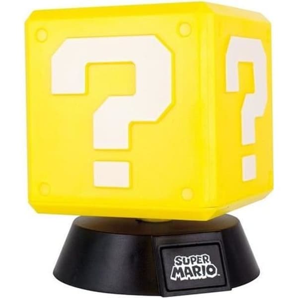 Super Mario Bros Night Light: Question Block - PALADONE