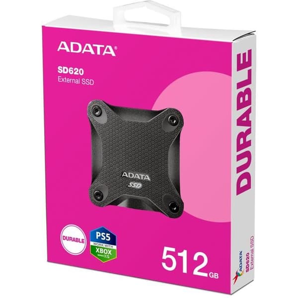 DISK EXTERNT FAST MINNE 512GB ADATA SD 620 PS5 XBOX