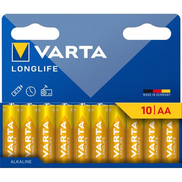 Engangs Varta 4008496067633 Sort