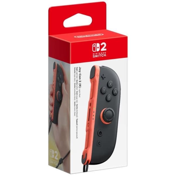Lys rød højre Joy-Con-controller til Nintendo Switch 2