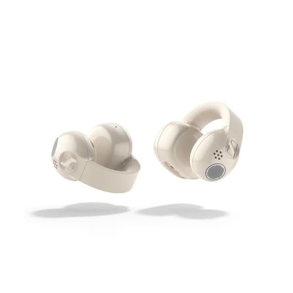 Sennheiser Accentum Clip True Wireless Hörlurar Kräm