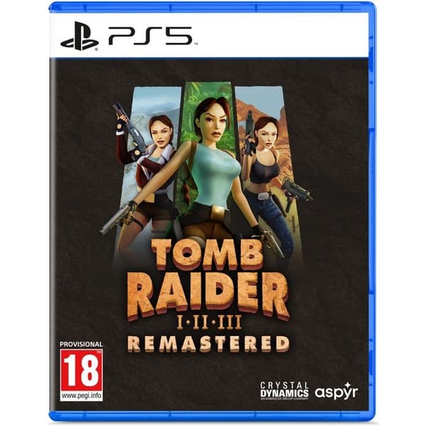 Videospil - CRYSTAL DYNAMICS - Tomb Raider I-III Remastered - PS5 - Eventyr - Blu-Ray
