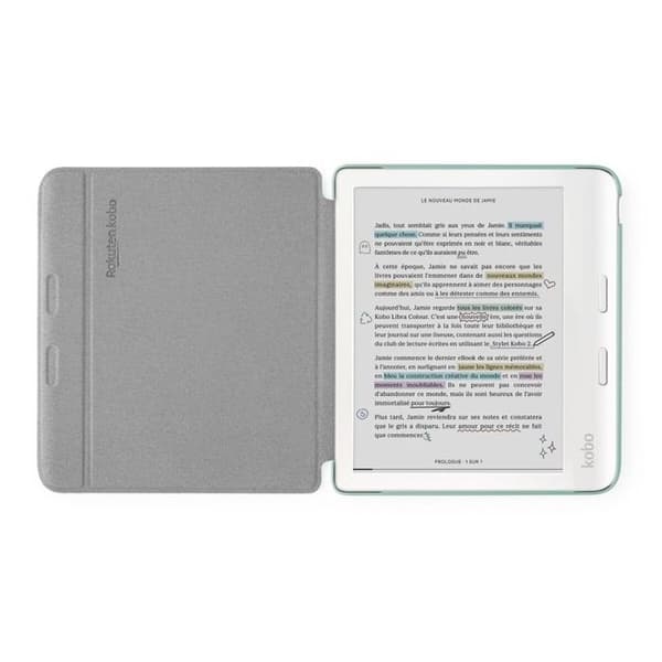 Kobo Læseaccessories Etui Basic Sleepcover Libra Farve - Grøn