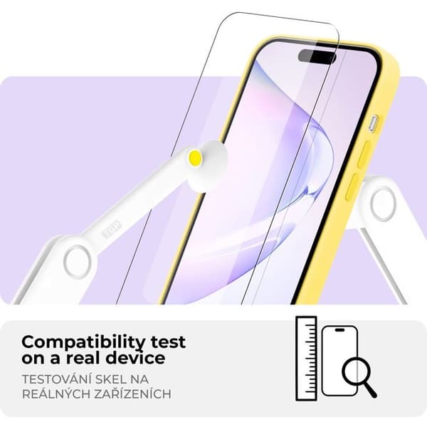 Skyddsglas för iPhone 16 Pro (Case Friendly)