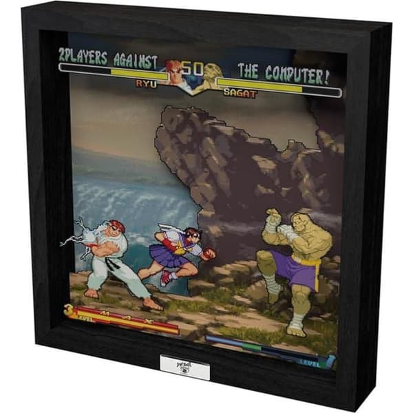 Pixelramar - Street Fighter Alpha 2 - 23x23 cm