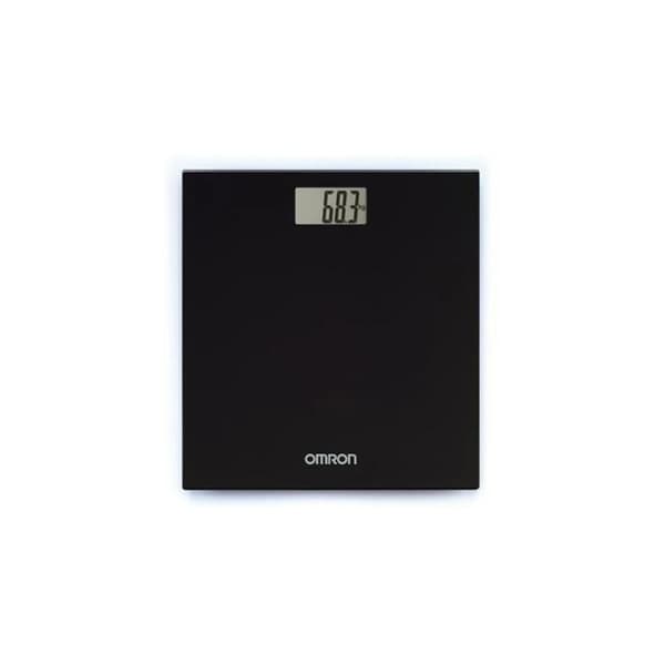 Omron Badevægt 29 x 27 x 2,2 cm Sort glas
