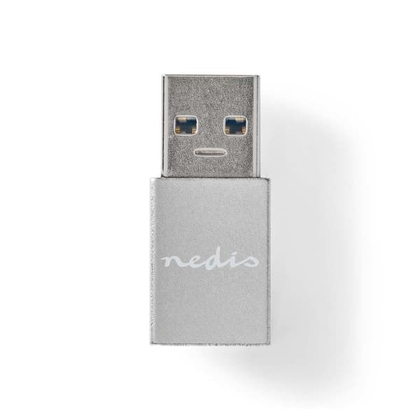 USB-adapter - Nedis - USB 3.2 Gen 1 - USB-A til USB-C - Overførsler op til 5 Gbit/s - Hvid farve