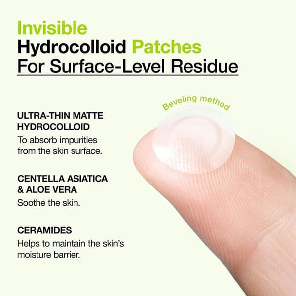 ANUA Ultra-Tynd Spot Dækningsplaster - 75 hydrocolloide plaster, 2 størrelser