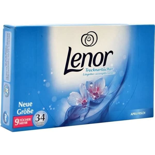 LENOR - Tekstilfrisker - April Friskhed - 34 klude