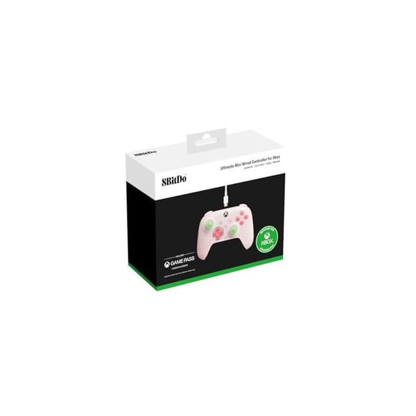 Ultimate Mini Wired Controller til Xbox med RGB-belysning, Fire Ring Hall Effect joysticks og triggere til Xbox Series - Model 2