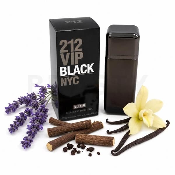 Carolina Herrera 212 VIP Black Elixir eau de parfum för män 100 ml