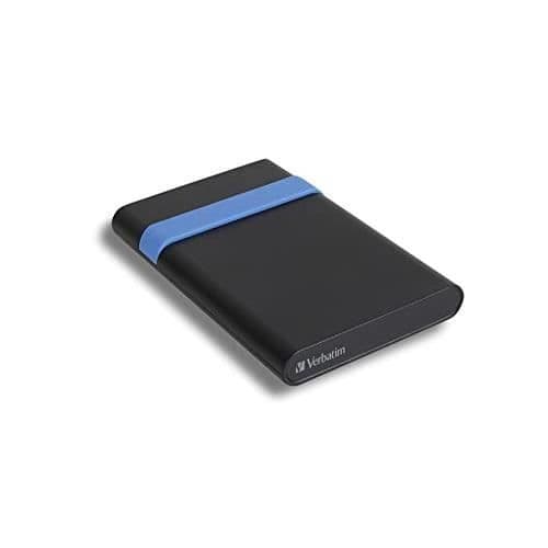 Ekstern harddisk - VERBATIM - 1TB - USB 3.2 - Sort farve - 1000 Go