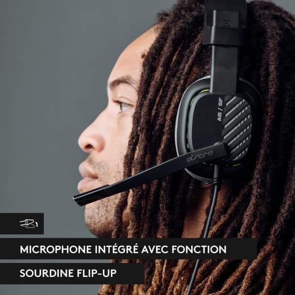 ASTRO A10 2nd Generation Wired Gaming Headset med Mic kompatibel med Xbox PC Black