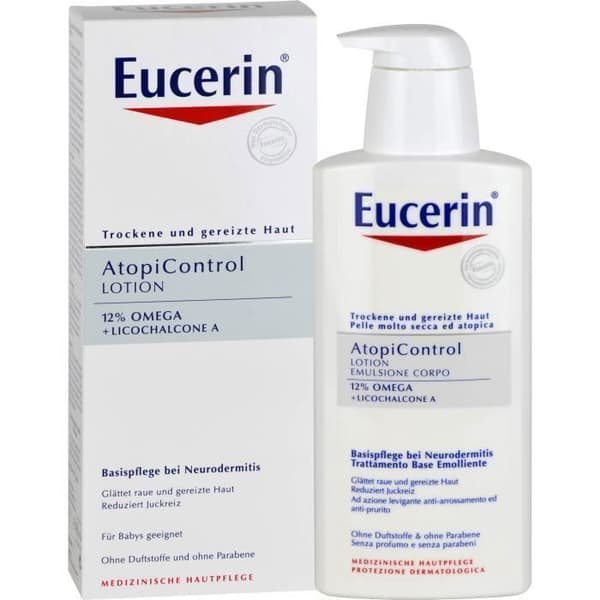 Lotion - EUCERIN - Atopi Control - 400 ml - Hypoallergen - Følsom hud
