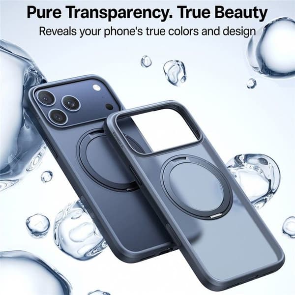 Coque Torras Ostand Pro MagSafe Serie til iPhone 17 Pro - Sort