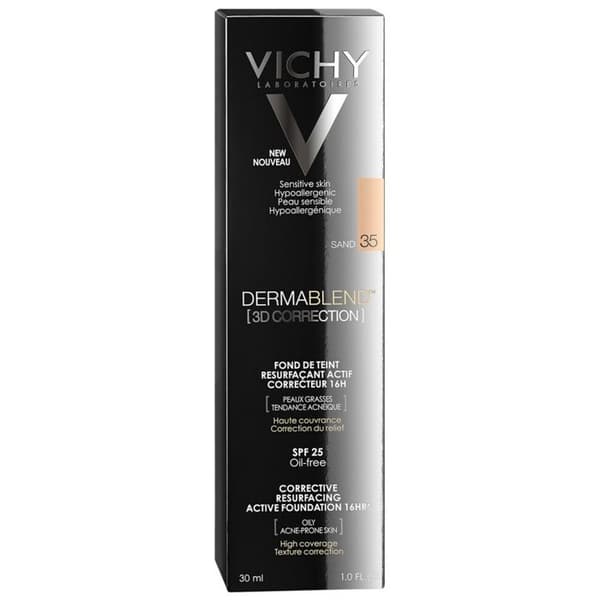 Vichy Dermablend 3D Correction Resurfacing Foundation nr 35 Sand 30ml