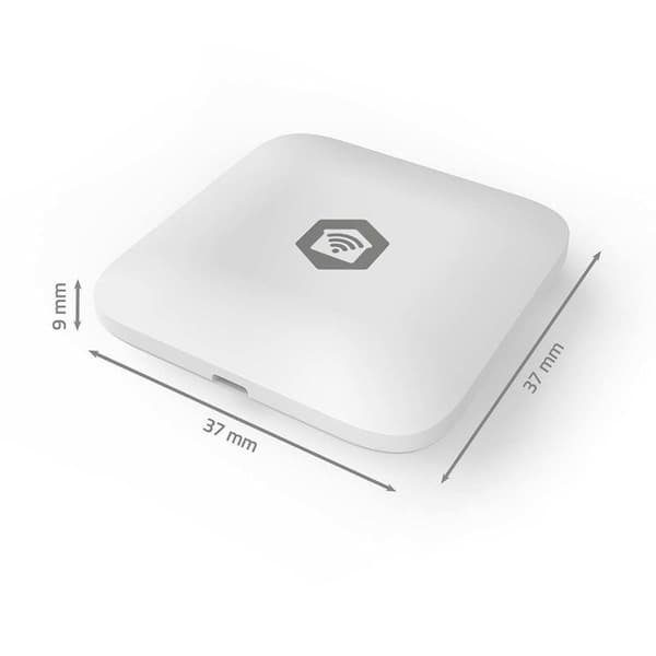Zigbee Nedis Smart Temperatur- och Luftfuktighetssensor Vit