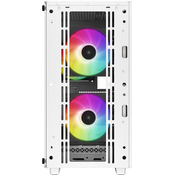 PC-chassi - DEEPCOOL - R-CC360-WHAPM3-G-1 - CC360 - ARGB vit