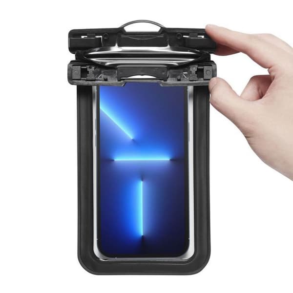 Telefoncover - SPIGEN - Vandtæt bumper - Sort farve - Kompatibel med Socket AM5