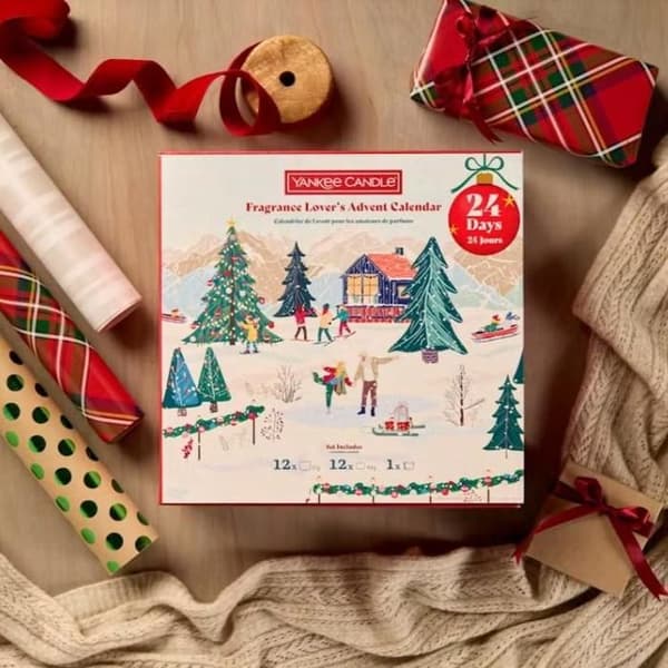 Kalender Adventsbog lys - Yankee Candle