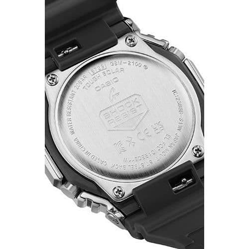 Klocka - CASIO - GBM-2100A-1A3ER - RESIN - Svart - Klocka - Världstid