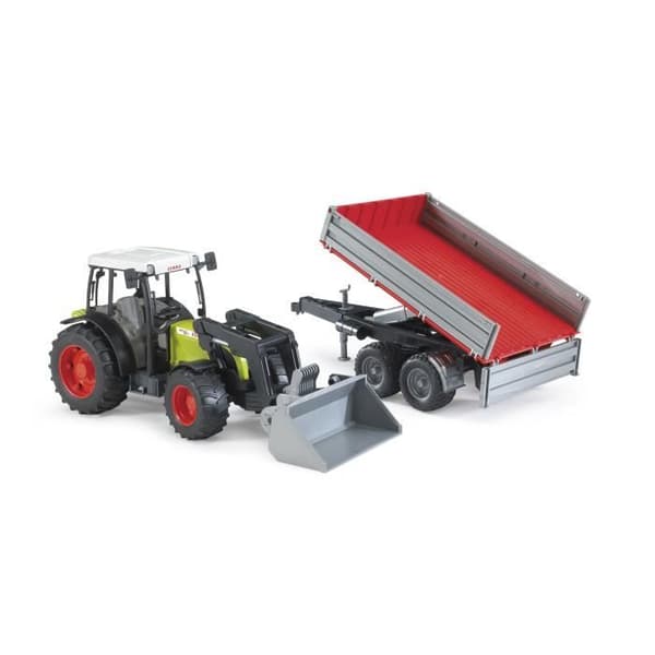BRUDER Claas Nectis 267F traktor med vippevogn - 65,5 cm
