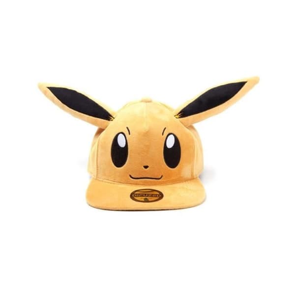 TShirt POKEMON - Snapback Kasket - Eevee Plush Premium