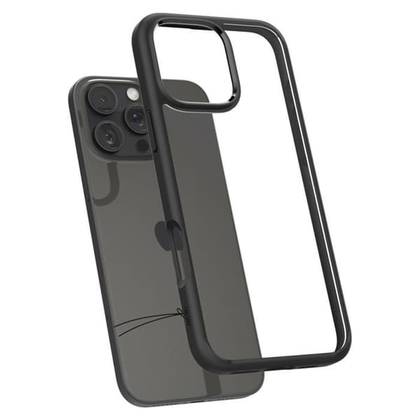 Spigen Ultra Hybrid Cover til iPhone 16 Pro - Mat Sort
