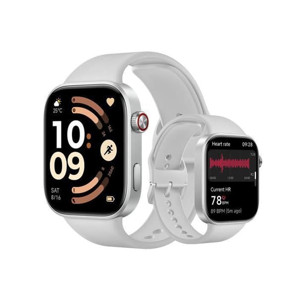 REDMI Watch 6 Silver Gray - Smartklocka - AMOLED 2,07" - Batteritid 24 dagar - Multi-system GNSS