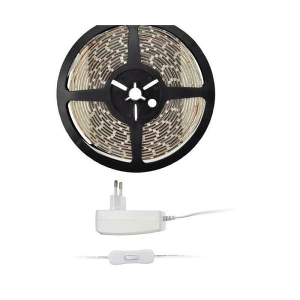 LED-band - Solight - 5m - Varmvit - IP65 - 4.8W/m