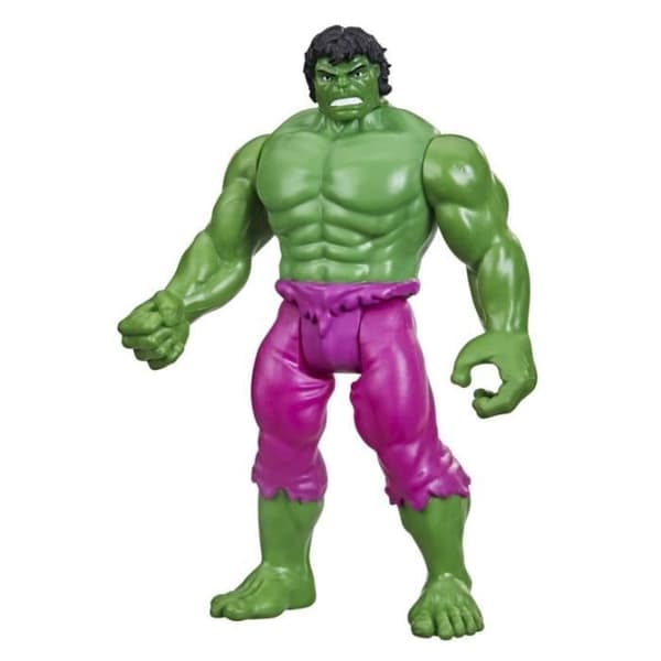 Hulk MARVEL LEGENDS Series samlarfigur - Retrodesign - 9,5 cm