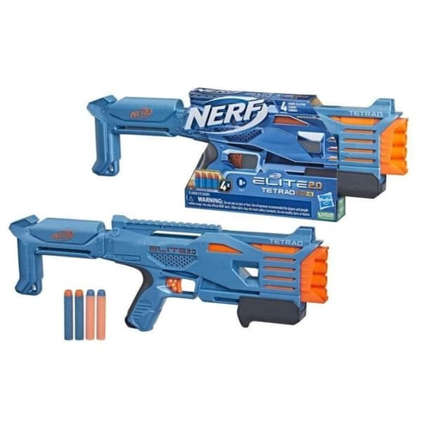 Nerf - Leksak Blaster Elite 2.0 Tetrad Qs-4 Nerf
