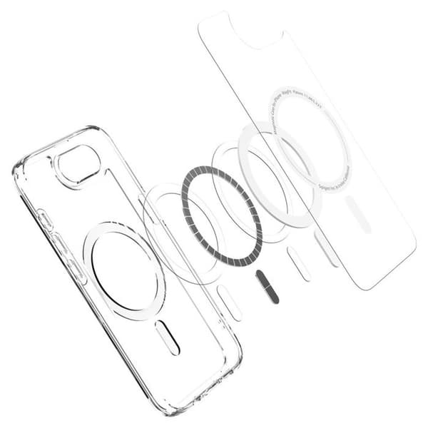 Spigen Ultra Hybrid MagSafe Cover til iPhone 16e - Hvid