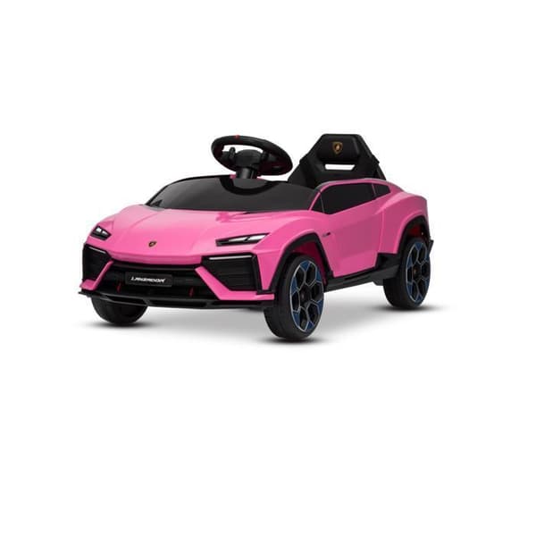 Elbil til børn 12V Lamborghini Lanzador, 3 til 6 år, pink