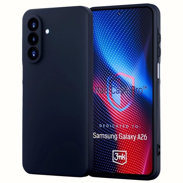 3mk Matt Case Pro til Samsung Galaxy A26 - Sort