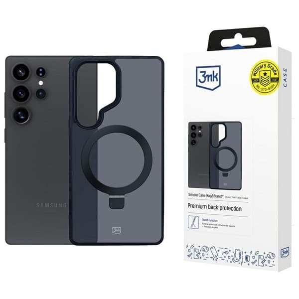 Samsung Galaxy S25 Ultra 3MK Mag&Stand Røg